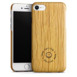 Wooden Slim Case white-oak