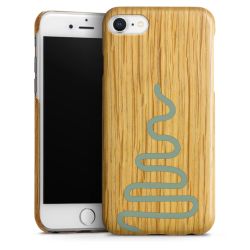 Wooden Slim Case white-oak