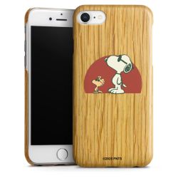 Wooden Slim Case white-oak