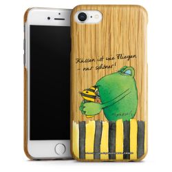 Wooden Slim Case white-oak