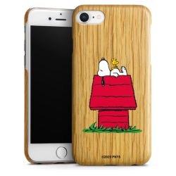 Wooden Slim Case white-oak