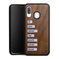 Holz Hard Case Walnuss