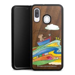 Holz Hard Case Walnuss