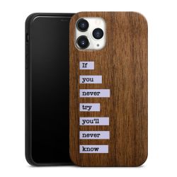 Holz Hard Case Walnuss