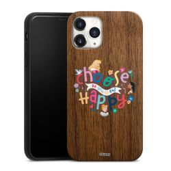 Holz Hard Case Walnuss