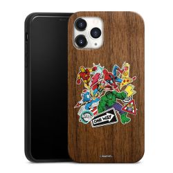 Holz Hard Case Walnuss