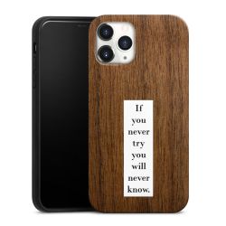 Holz Hard Case Walnuss