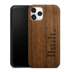 Holz Hard Case Walnuss