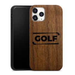 Holz Hard Case Walnuss