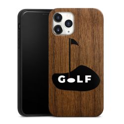 Holz Hard Case Walnuss