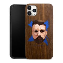 Holz Hard Case Walnuss