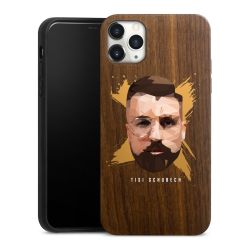 Holz Hard Case Walnuss