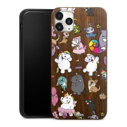 Holz Hard Case Walnuss