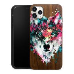 Holz Hard Case Walnuss