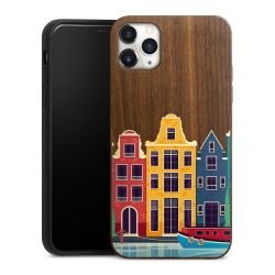 Holz Hard Case Walnuss