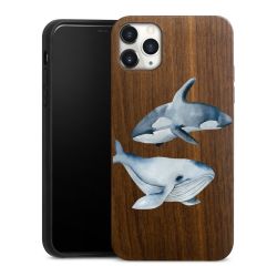 Holz Hard Case Walnuss