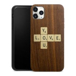 Holz Hard Case Walnuss