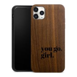 Holz Hard Case Walnuss