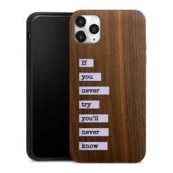 Holz Hard Case Walnuss