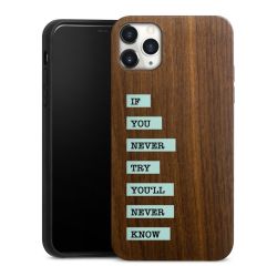 Holz Hard Case Walnuss