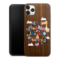 Holz Hard Case Walnuss