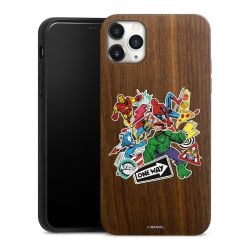 Holz Hard Case Walnuss