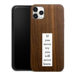 Holz Hard Case Walnuss