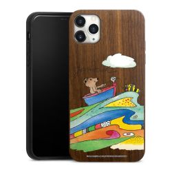 Holz Hard Case Walnuss