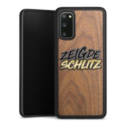 Holz Hard Case Walnuss