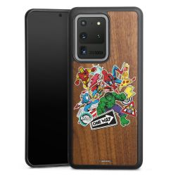 Holz Hard Case Walnuss