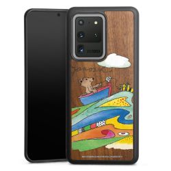 Holz Hard Case Walnuss