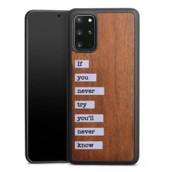 Holz Hard Case Walnuss