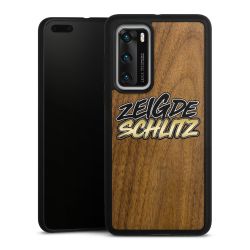 Holz Hard Case Walnuss