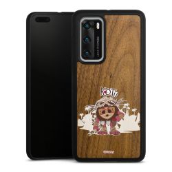 Holz Hard Case Walnuss