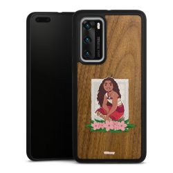 Holz Hard Case Walnuss