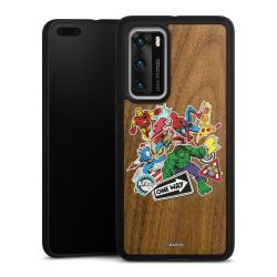 Holz Hard Case Walnuss