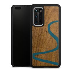 Holz Hard Case Walnuss