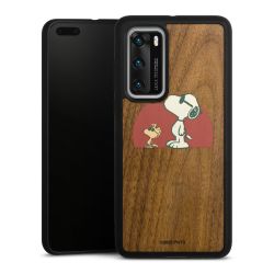 Holz Hard Case Walnuss