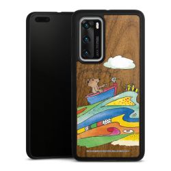 Holz Hard Case Walnuss