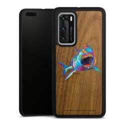 Holz Hard Case Walnuss