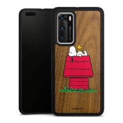 Holz Hard Case Walnuss