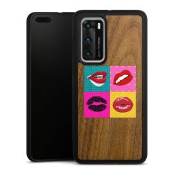 Holz Hard Case Walnuss