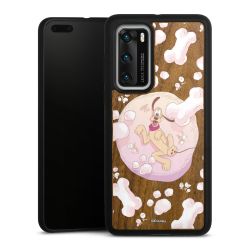 Holz Hard Case Walnuss