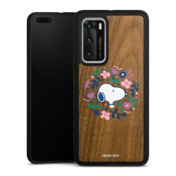 Holz Hard Case Walnuss