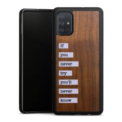 Holz Hard Case Walnuss