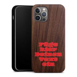 Holz Hard Case Walnuss