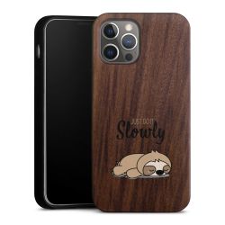 Holz Hard Case Walnuss