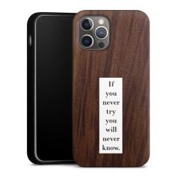 Holz Hard Case Walnuss