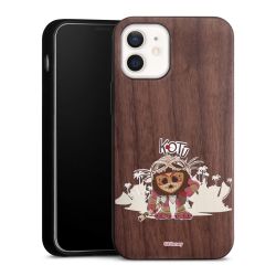 Holz Hard Case Walnuss