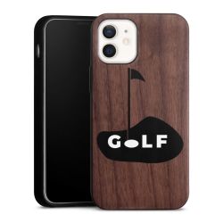 Holz Hard Case Walnuss